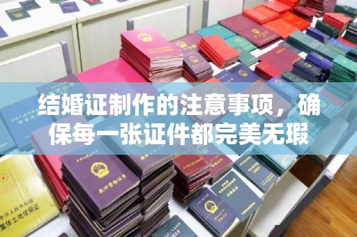 正蓝旗结婚证制作的注意事项，确保每一张证件都完美无瑕